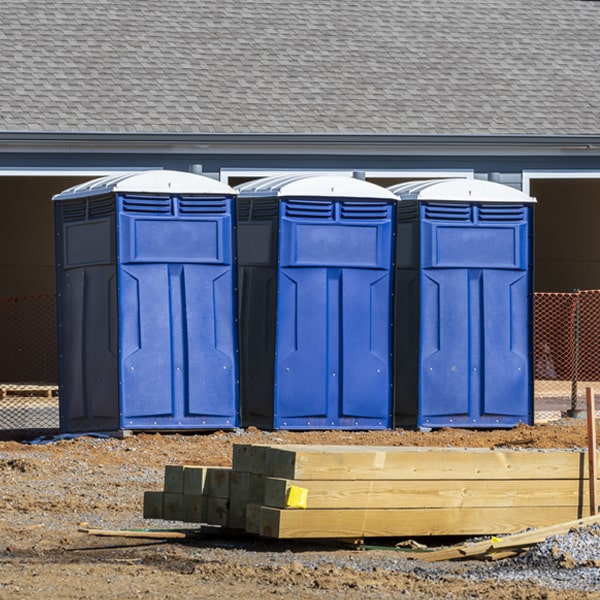 do you offer hand sanitizer dispensers inside the porta potties in East Tawas